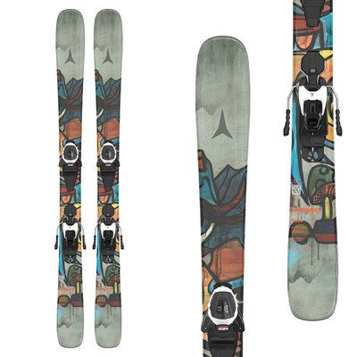 Atomic Junior's Bent Jr. 110-130 Skis with L 6 GW Bindings 2026 110