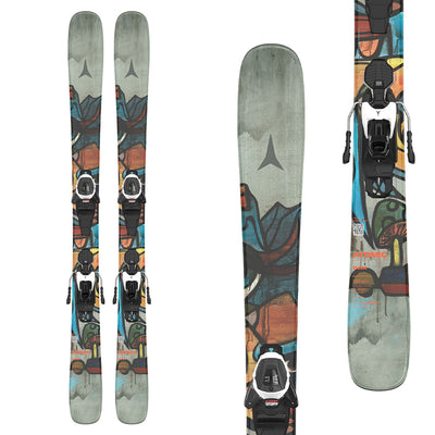Atomic Junior's Bent Jr. 140-150 Skis with L 6 GW Bindings 2026 140