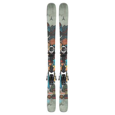 Atomic Junior's Bent Jr. 140-150 Skis with L 6 GW Bindings 2026