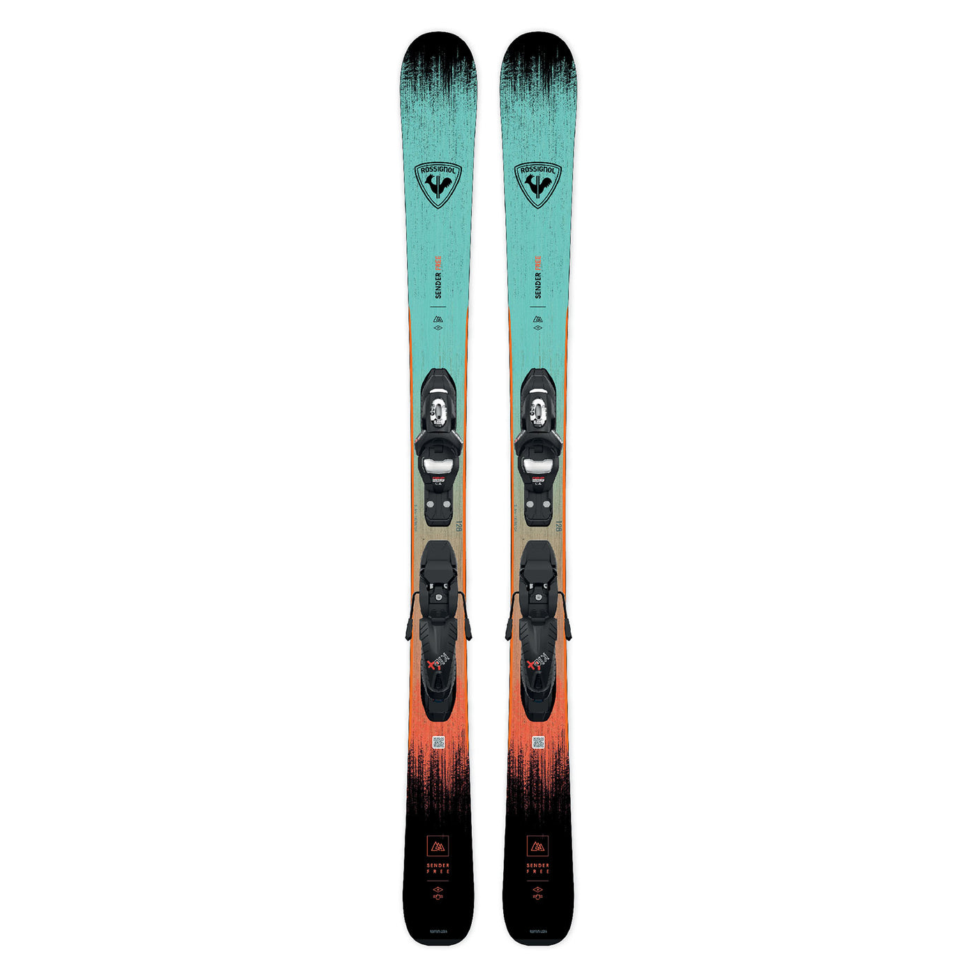 Rossignol Junior's Sender Jr. Skis with Kid 4 GW Bindings 2026