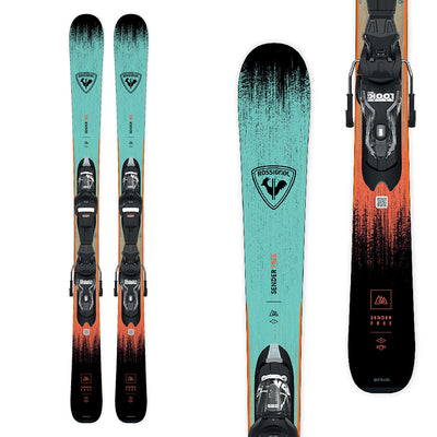 Rossignol Junior's Sender Jr. Skis with XPRESS 7 GW Bindings 2026 128
