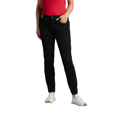 IBKUL Women's 5 Pocket Performance Pants 2025 BLACK