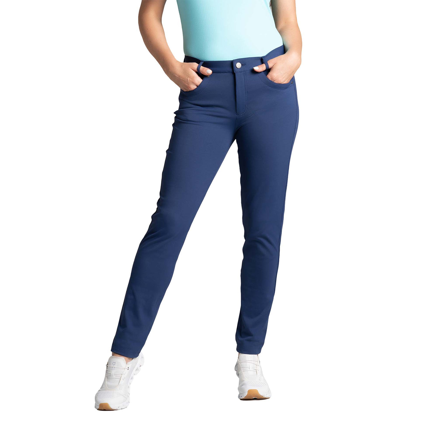 IBKUL Women's 5 Pocket Performance Pants 2025 MIDNIGHT