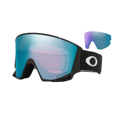 Oakley Flow Scape L Goggles with Bonus Lens 2026 MT BLACK / PRIZM SAPPHIRE/PRIZM ICED