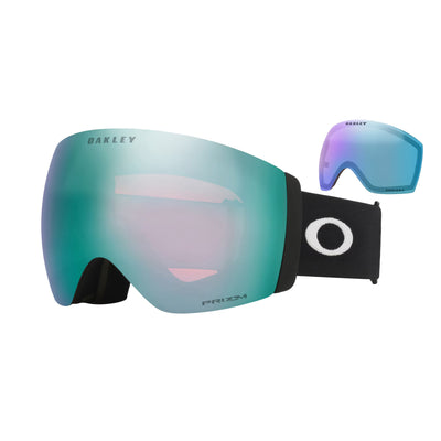 Oakley Flight Deck Pro L Goggles with Bonus Lens 2026 MT BLACK / PRIZM SAPPHIRE/PRIZM ICED