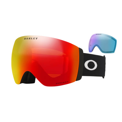 Oakley Flight Deck Pro L Goggles with Bonus Lens 2026 MT BLACK / PRIZM TORCH/PRIZM ICED