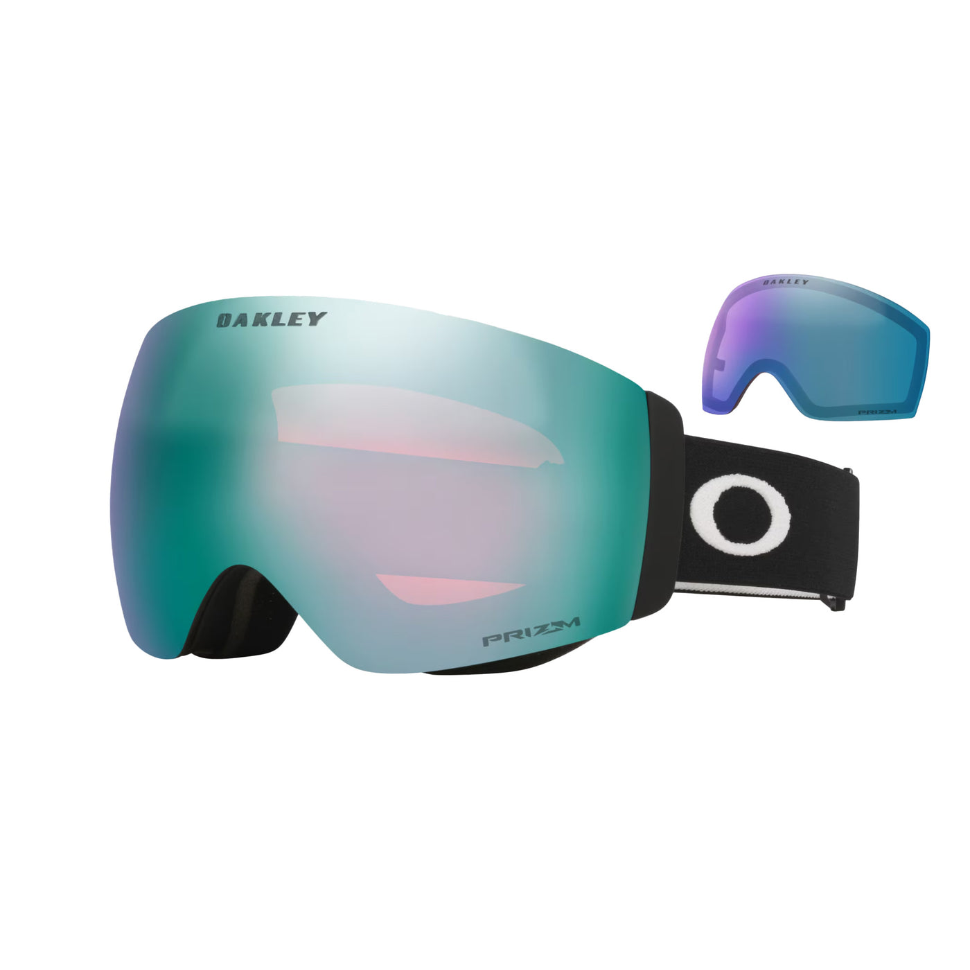 Oakley Flight Deck Pro M Goggles with Bonus Lens 2026 MT BLACK / PRIZM SAPPHIRE/PRIZM ICED