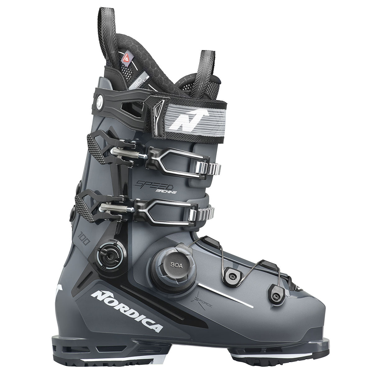 Nordica Men's Speedmachine 3 100 BOA Ski Boots 2026 ANTHRACITE/BLACK/WHITE