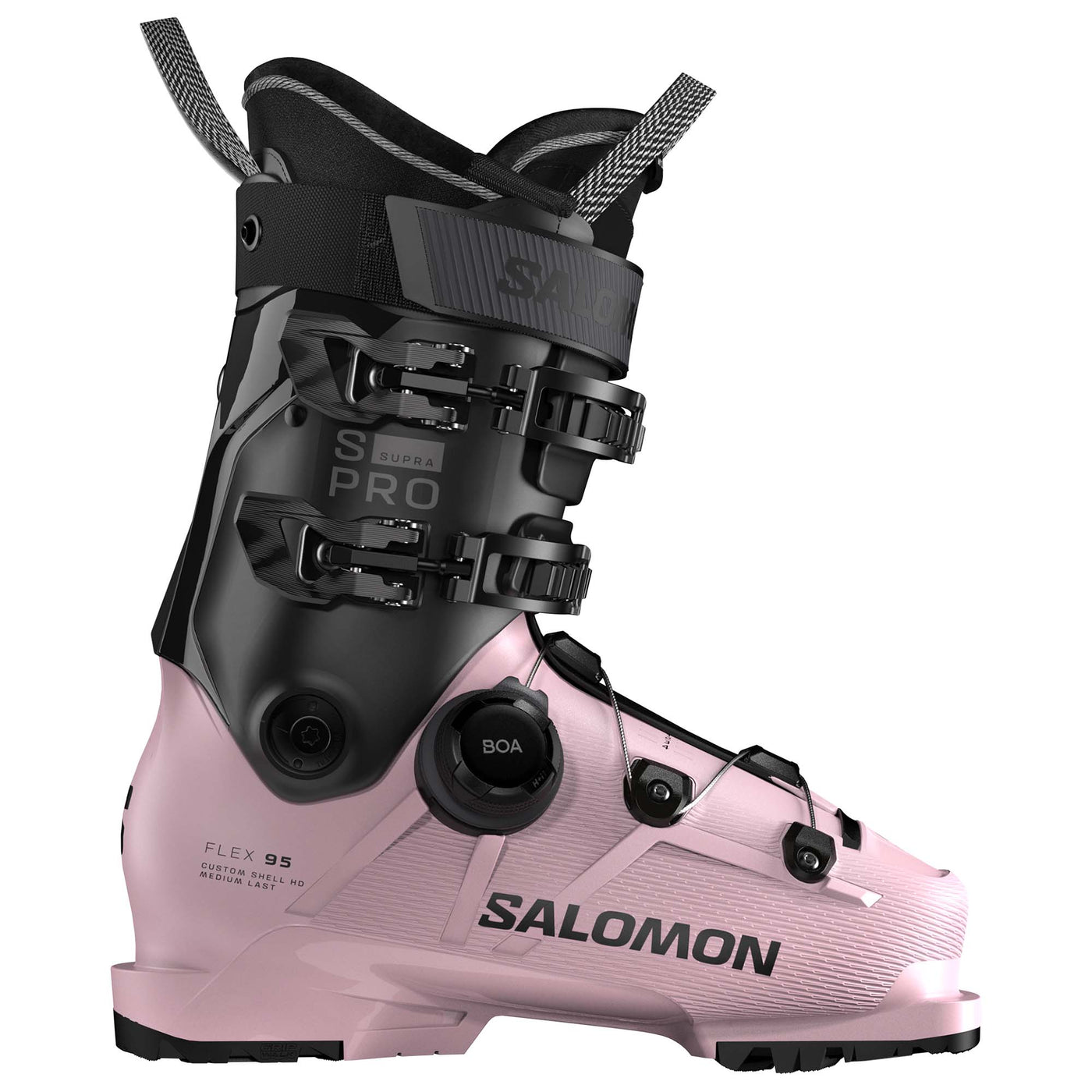 Salomon Women's S/Pro Supra BOA® 95 Ski Boots 2026 ROSE SHADOW/BLACK