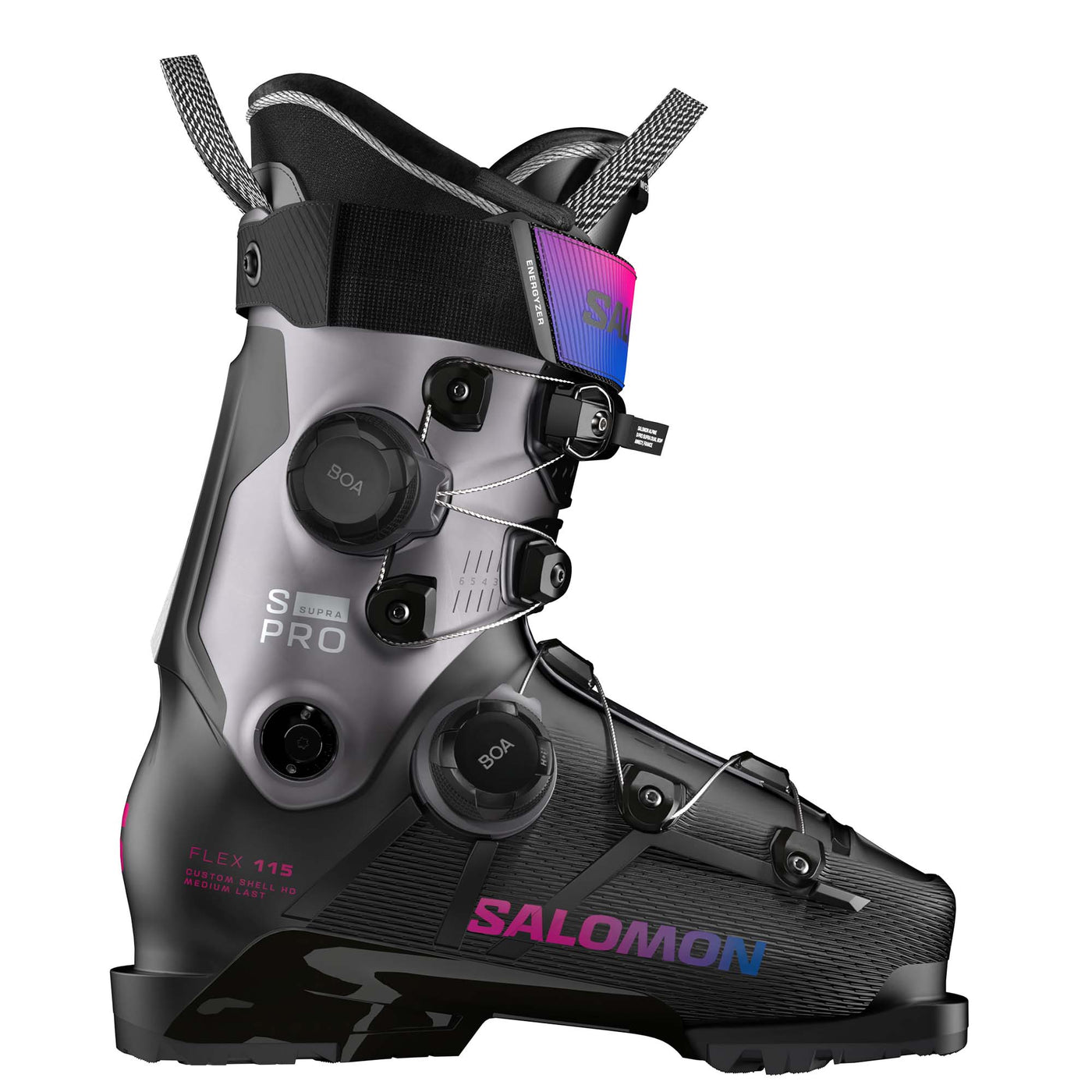 Salomon Women's S/Pro Supra Dual BOA® 115 Ski Boots 2026 BELUGA MET