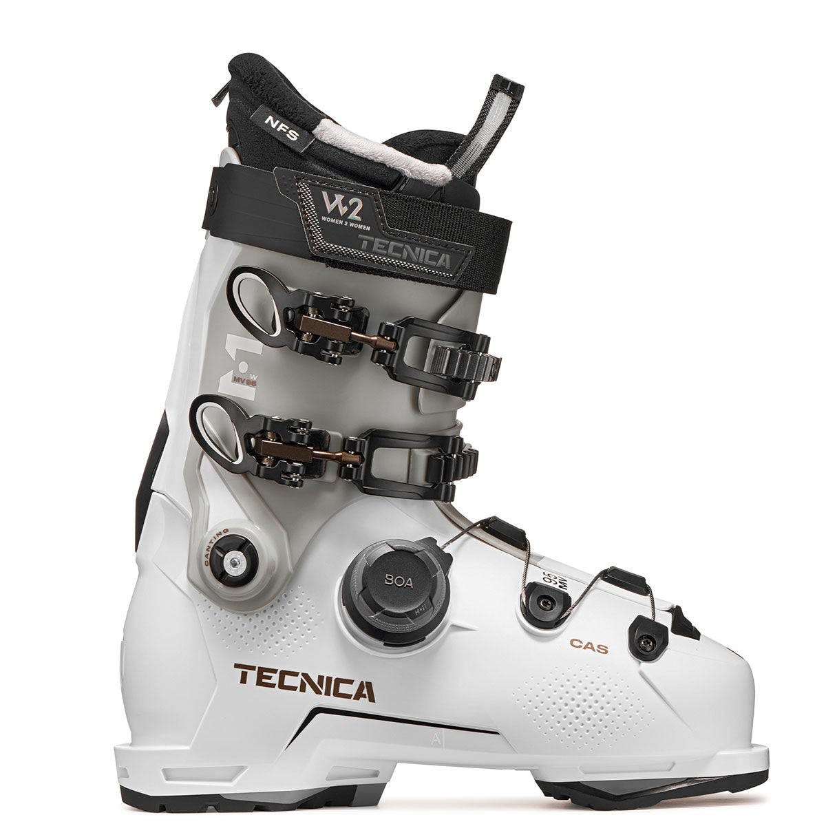 Tecnica Women's Mach BOA MV 95 Ski Boots 2026 COLD WHITE