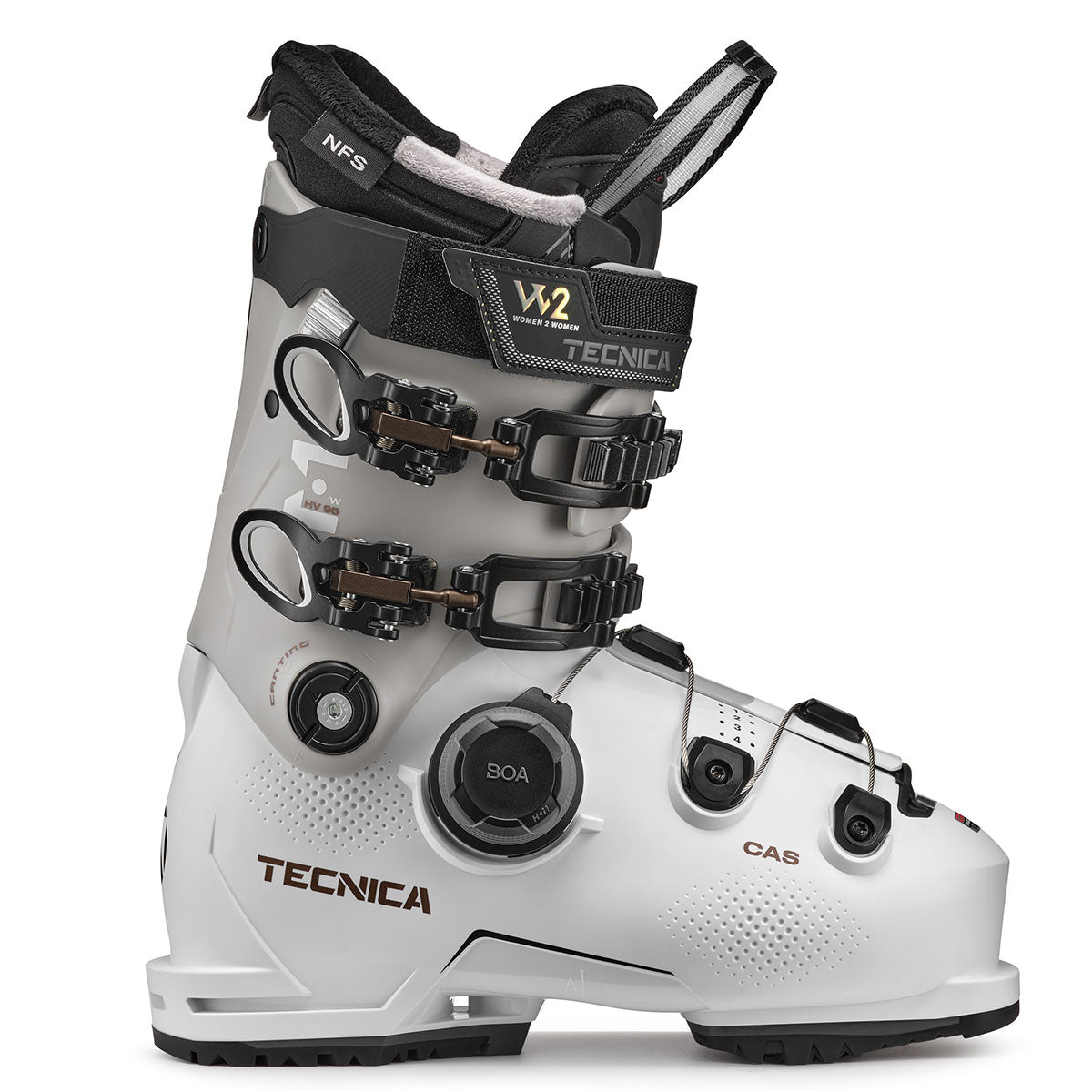 Tecnica Women's Mach BOA HV 95 Ski Boots 2026 COLD WHITE