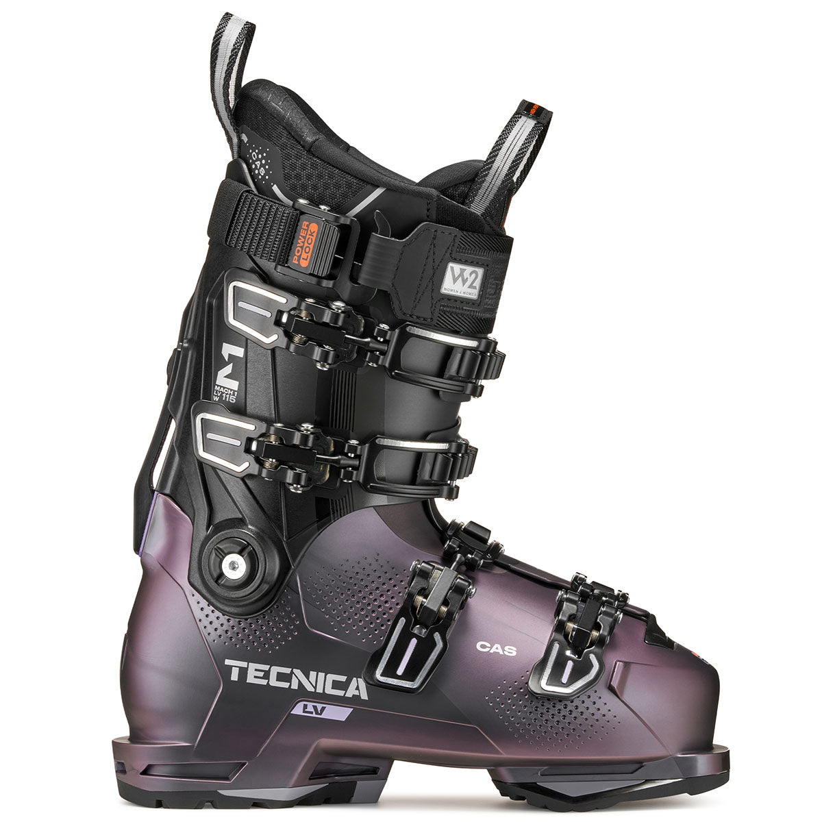 Tecnica Women's Mach1 LV 115 Ski Boots 2026 IRIDESCENT BOREAL