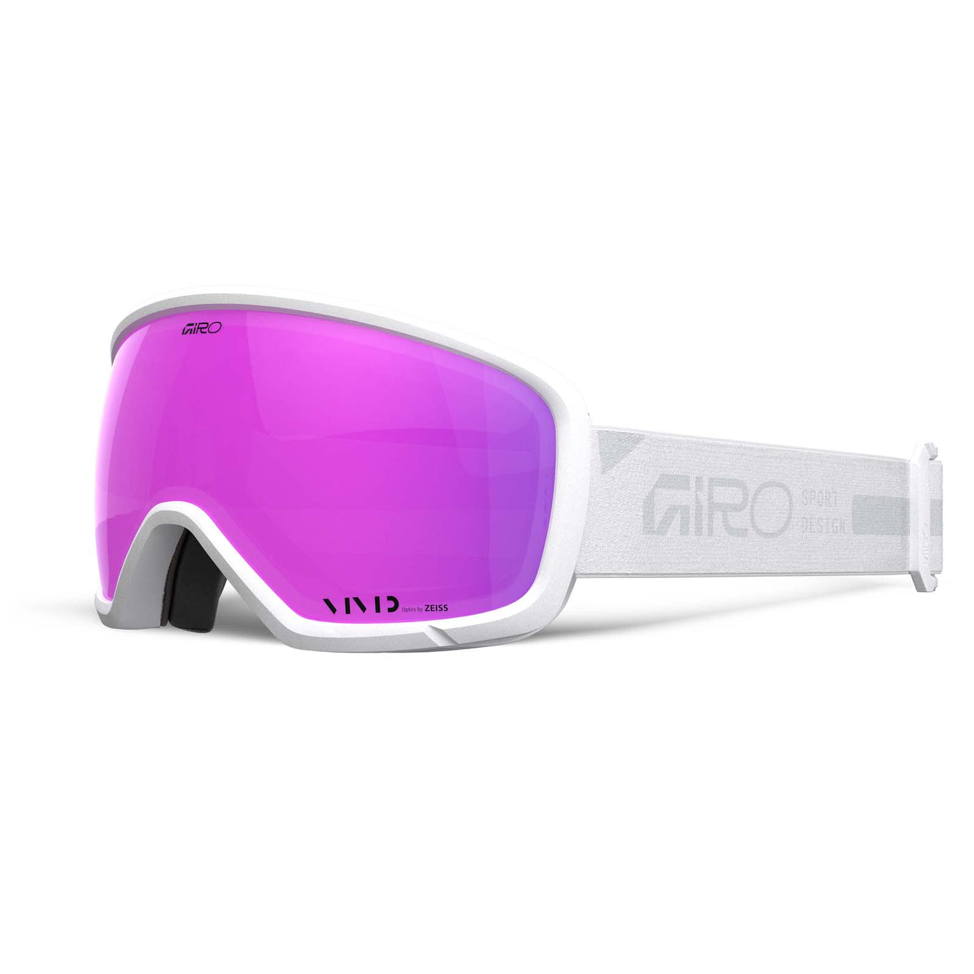Giro Women's Millie AF Goggles 2026 WHITE RAILS / VIVID PINK