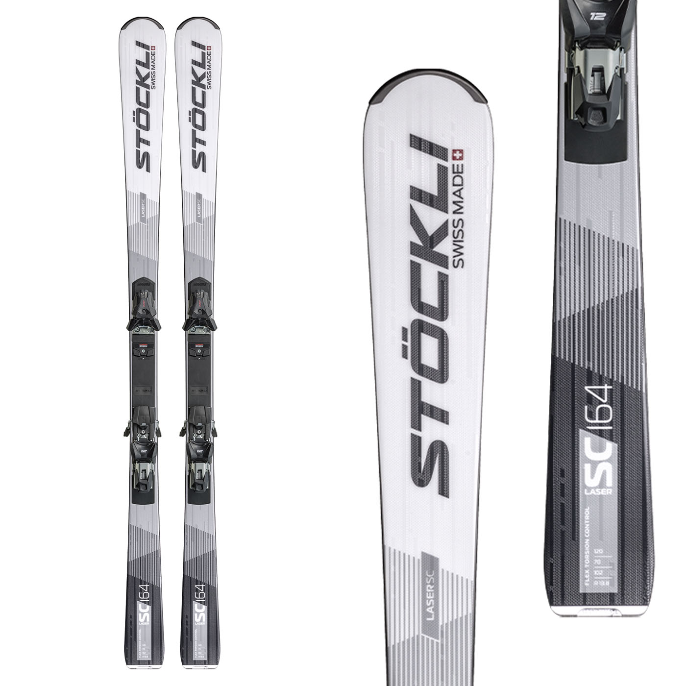 Stockli Laser SC Skis with WRT 12 GW Bindings 2026 152
