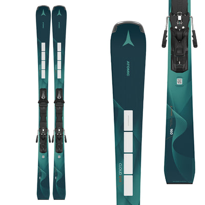 Atomic Women's Cloud Q14 Revoshock S Skis with MI 12 GW Bindings 2026 144