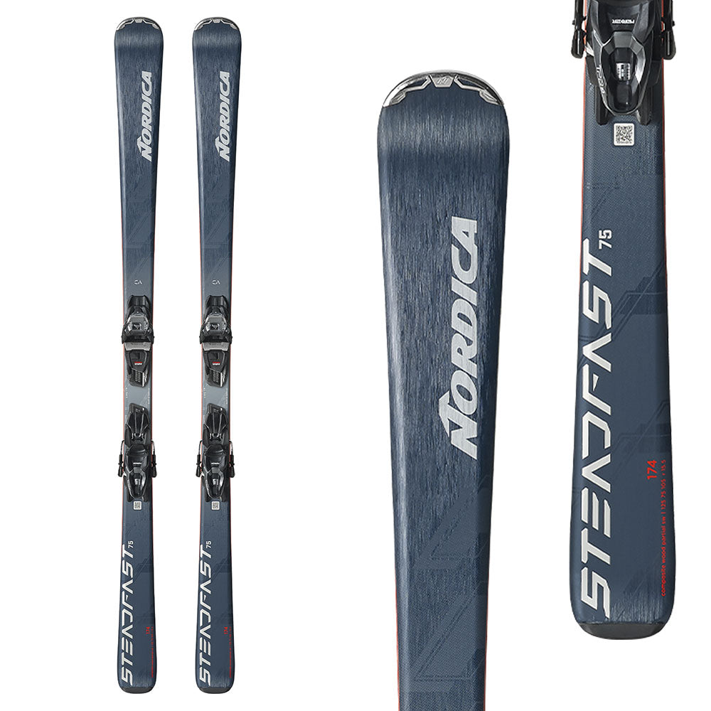 Nordica Steadfast 75 CA Skis with TP2 Compact 10 FDT Bindings 2026 150