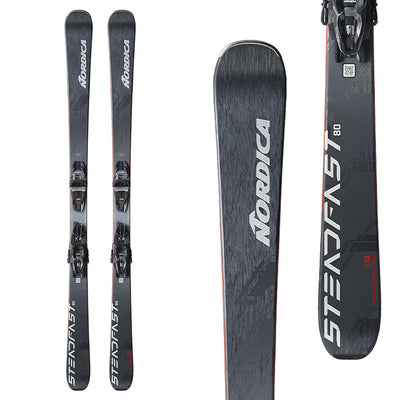 Nordica Steadfast 80 CA Skis with TP2 Compact 10 FDT Bindings 2026 156