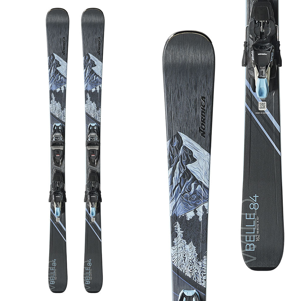 Nordica Women's Wild Belle DC 84 Skis with TP2 Light 11 FDT Bindings 2026 144