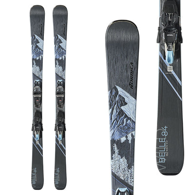 Nordica Women's Wild Belle DC 84 Skis with TP2 Light 11 FDT Bindings 2026 144