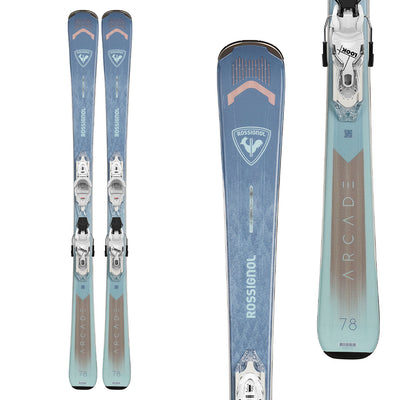 Rossignol Women's Arcade 78 Skis with XPRESS 10 GW Bindings 2026 132