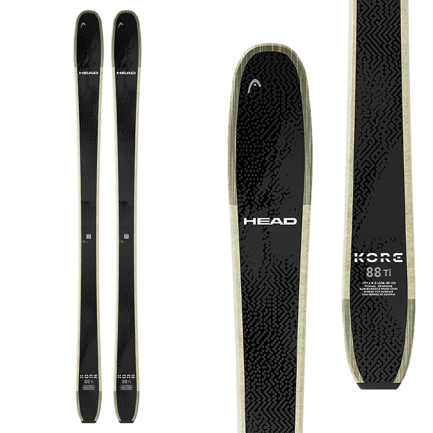 Head Men's KORE 88 Ti Skis 2026 170