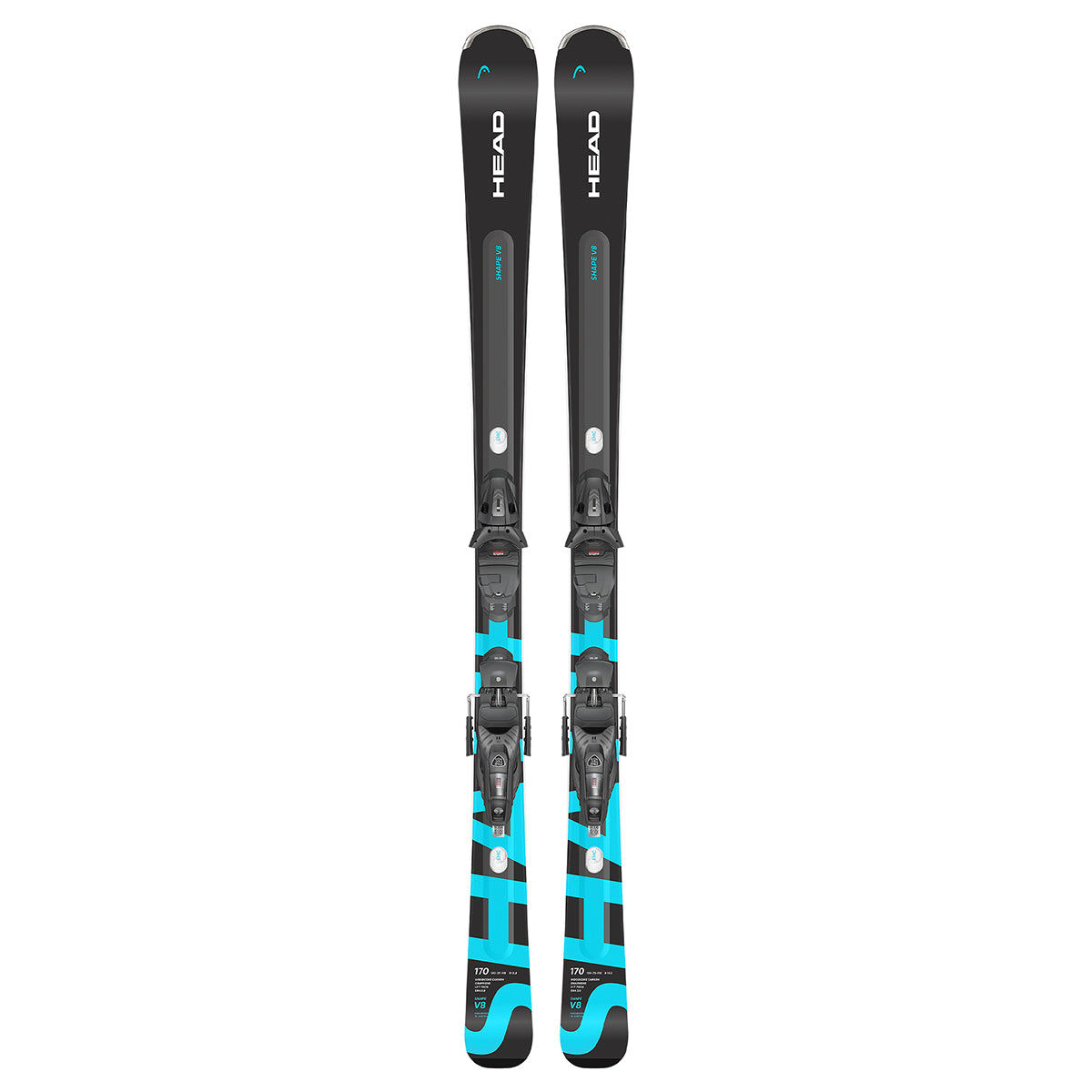 Head Shape e.V8 Skis with PR 11 GW Bindings 2026