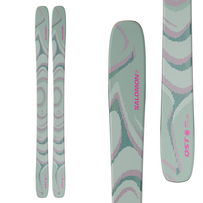 Salomon N QST 100 Skis - Iceberg Green 2026 148