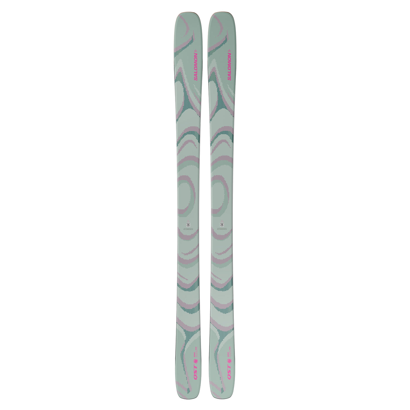 Salomon N QST 100 Skis - Iceberg Green 2026