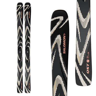 Salomon N QST 94 Skis - Black 2026 156