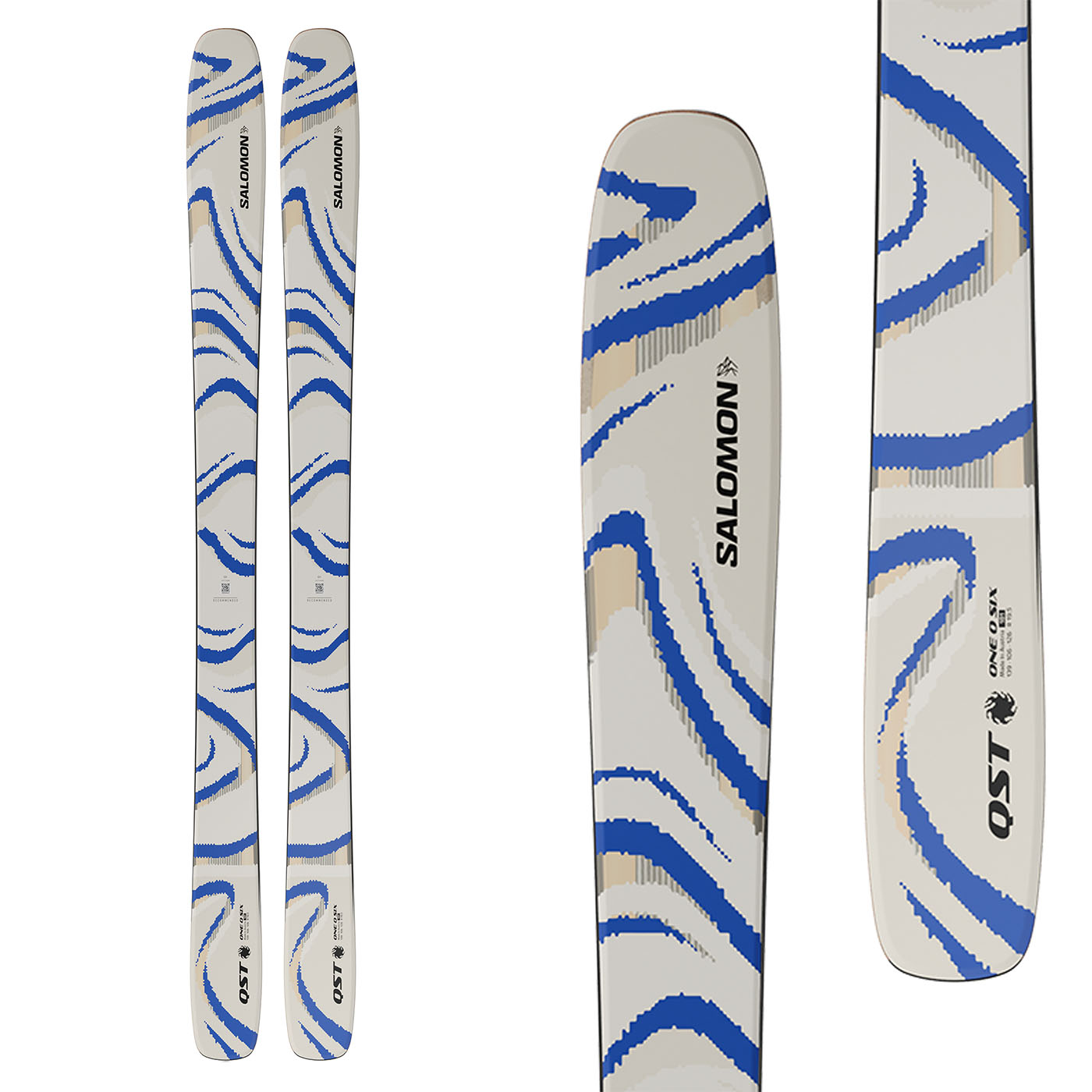 Salomon N QST 106 Skis 2026 157