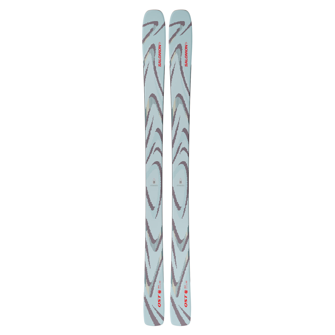 Salomon N QST 94 Skis - Iced Aqua 2026