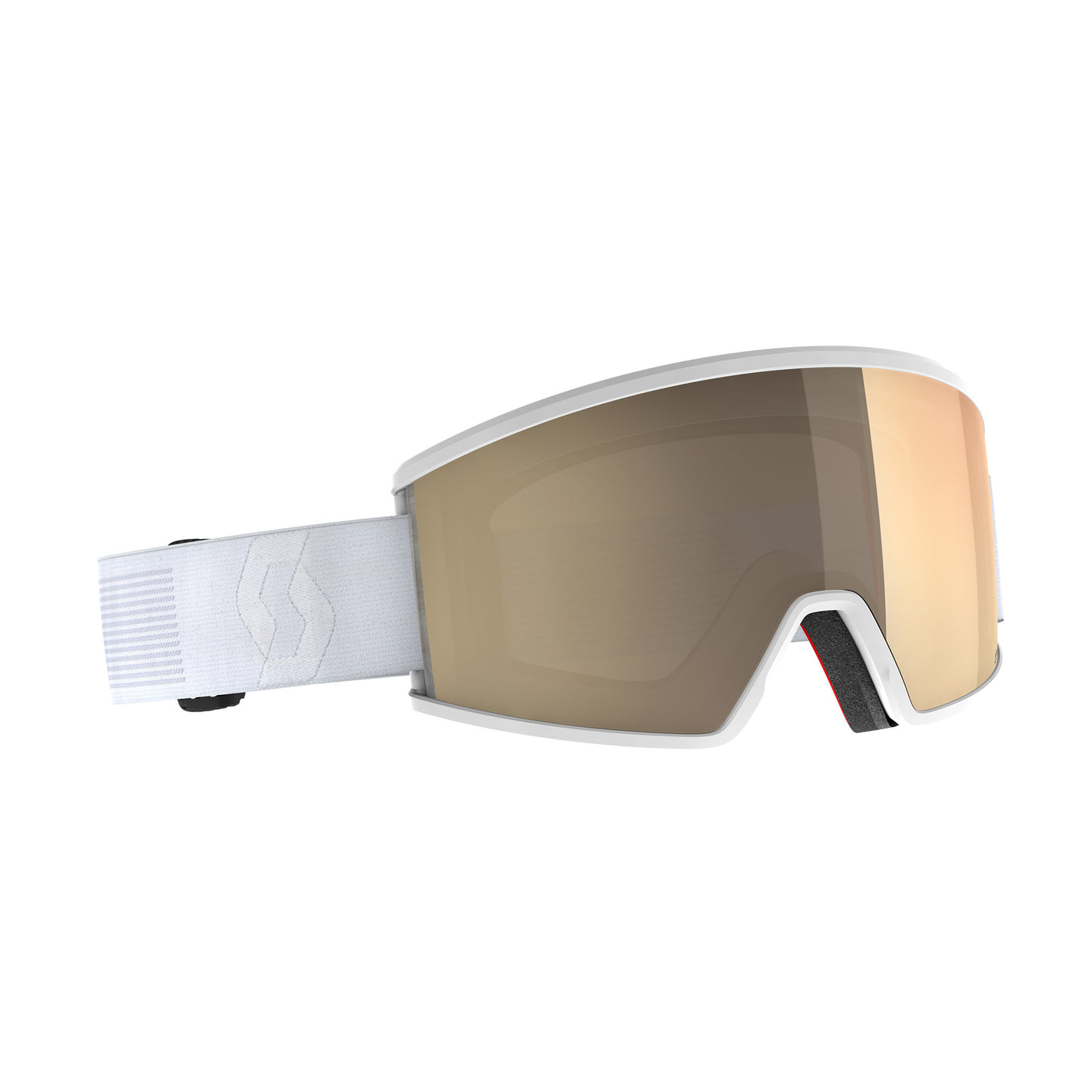 Scott Ambit Compact LS Goggles 2026 MINERAL WHITE / LS BRONZE CHROME