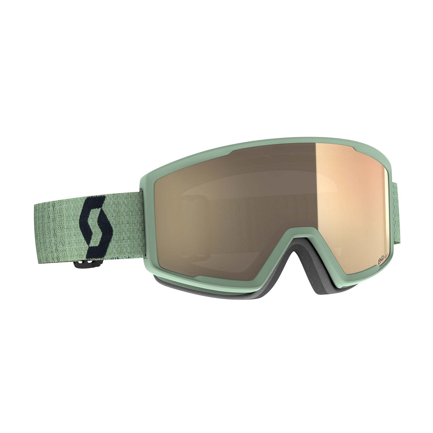 Scott Factor Pro LS Goggles 2026 SOFT GREEN / LS BRONZE CHROME