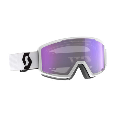 Scott Factor Pro LS Goggles 2026 MINERAL WHITE/BLACK / LS BLUE CHROME