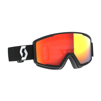 Scott Factor Pro LS Goggles 2026 MINERAL BLACK / LS RED CHROME
