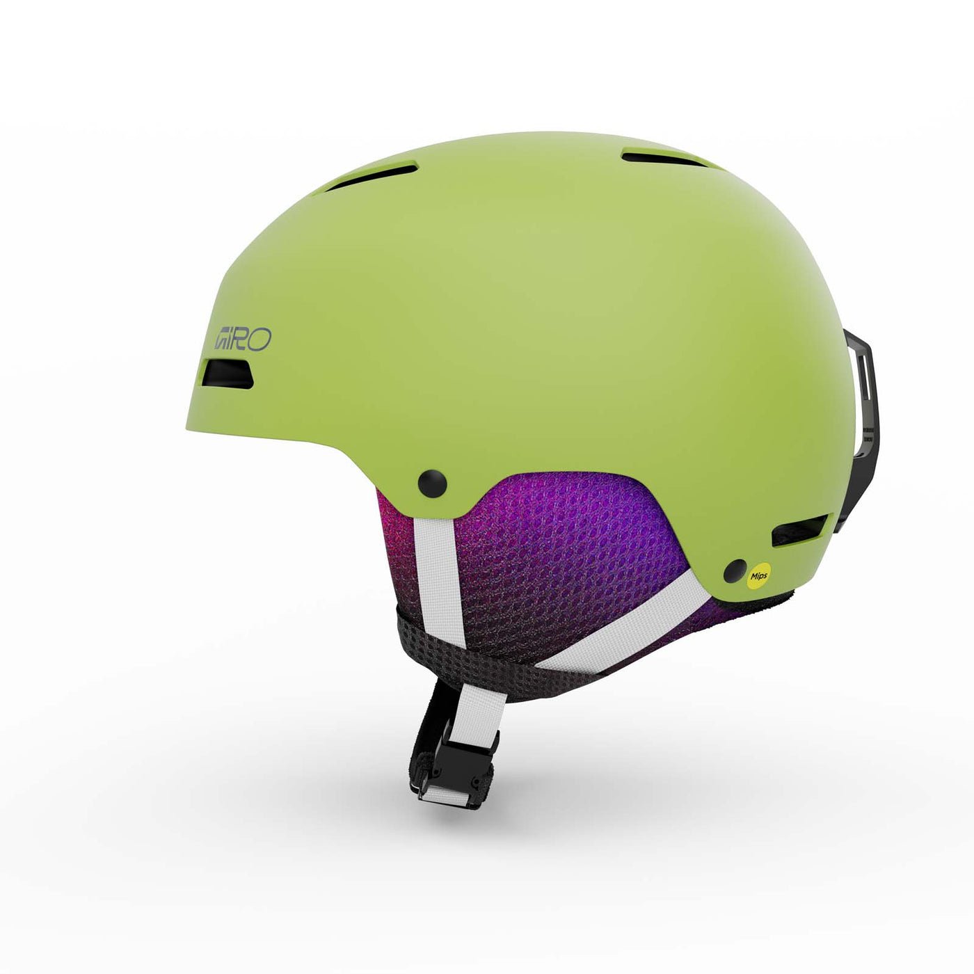 Giro Junior's Crue MIPS Helmet 2026 MATTE FLO GREEN