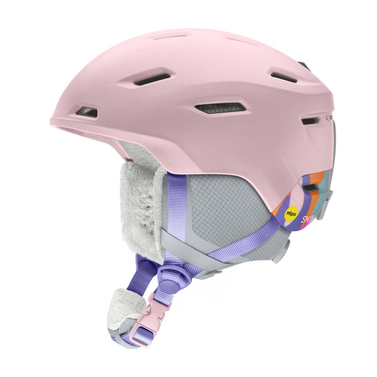 Smith Junior's Descend Jr. MIPS Helmet 2026 MATTE CARNATION PUZZLE