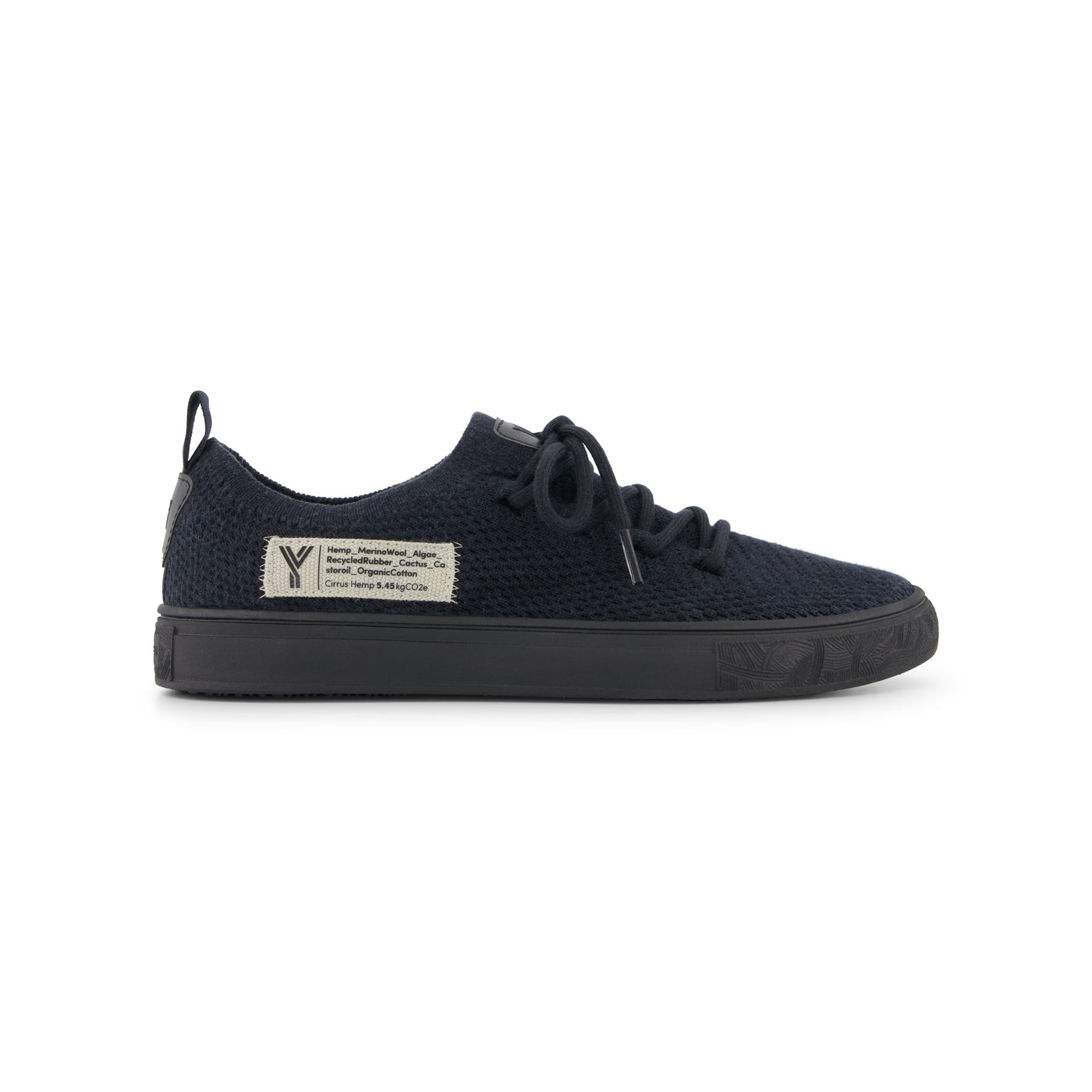 YY Nation Men's Cirrus Hemp Shoes BLACK-BLACK
