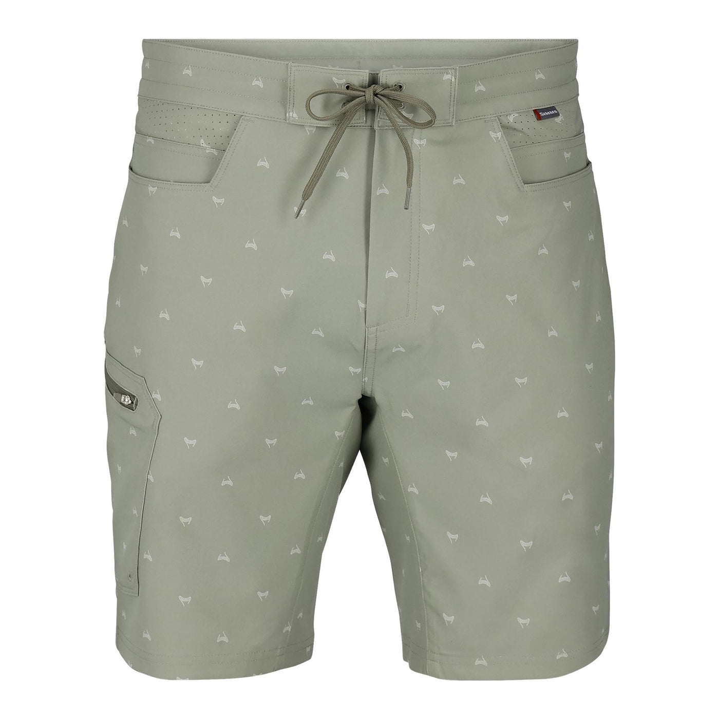 Simms Men's Seamount Board Shorts 2025 1304 FISHTAIL PALE PINE