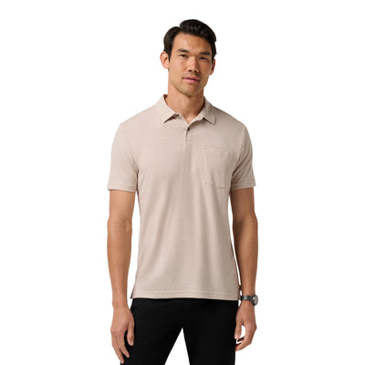 TravisMathew Men's Cloud Polo 2025 F0037 ITALIAN SAND