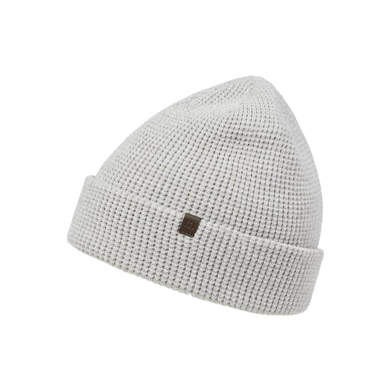 TravisMathew Men's Cloud Waffle Beanie 2.0 2025 HEATHER GREY