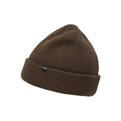 TravisMathew Men's Cloud Waffle Beanie 2.0 2025 D0089 CHOCOLATE BROWN