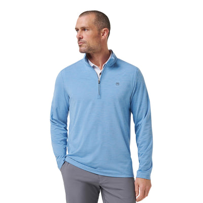 TravisMathew Men's Heater Pro Quarter Zip 2025