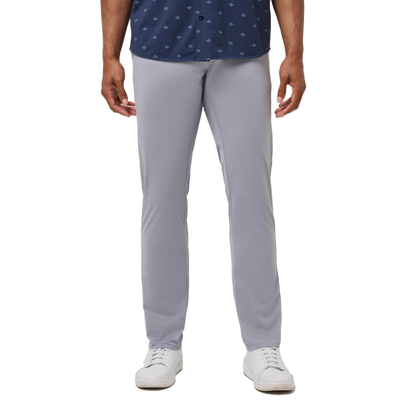 TravisMathew Men's Open To Close Tech Knit Pants 2025 SLEET