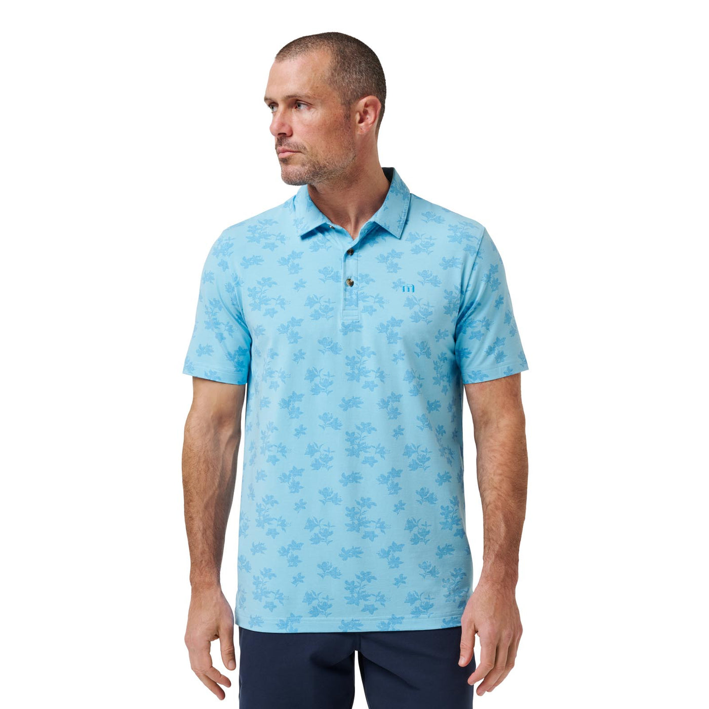 TravisMathew Men's Port Day Polo 2025