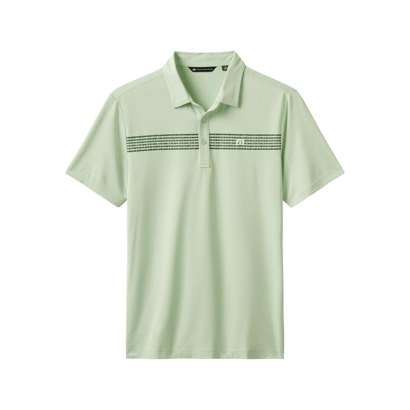 TravisMathew Men's River Boat Cruise Polo 2025 E0198 AQUA FOAM