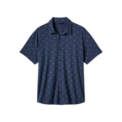 TravisMathew Men's Shore of It Button-Up 2025 TOTAL ECLIPSE