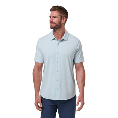 TravisMathew Men's Shore of It Button-Up 2025