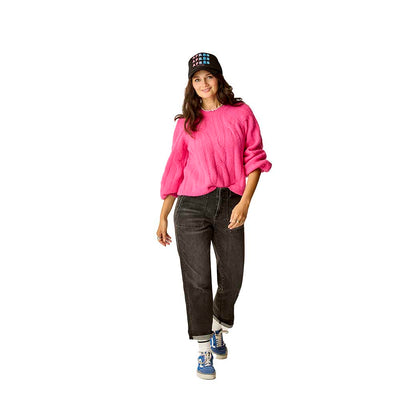 Carve Designs Women's Eloise Wool Sweater 2026 950 HOT PINK